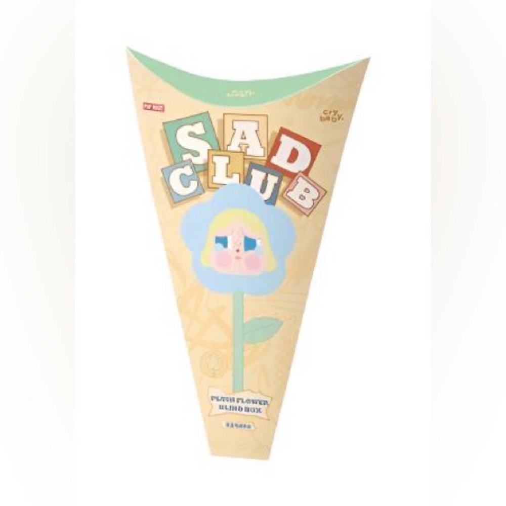 Pop mart Sad Club Plush Flower Blind Box 100% authentic